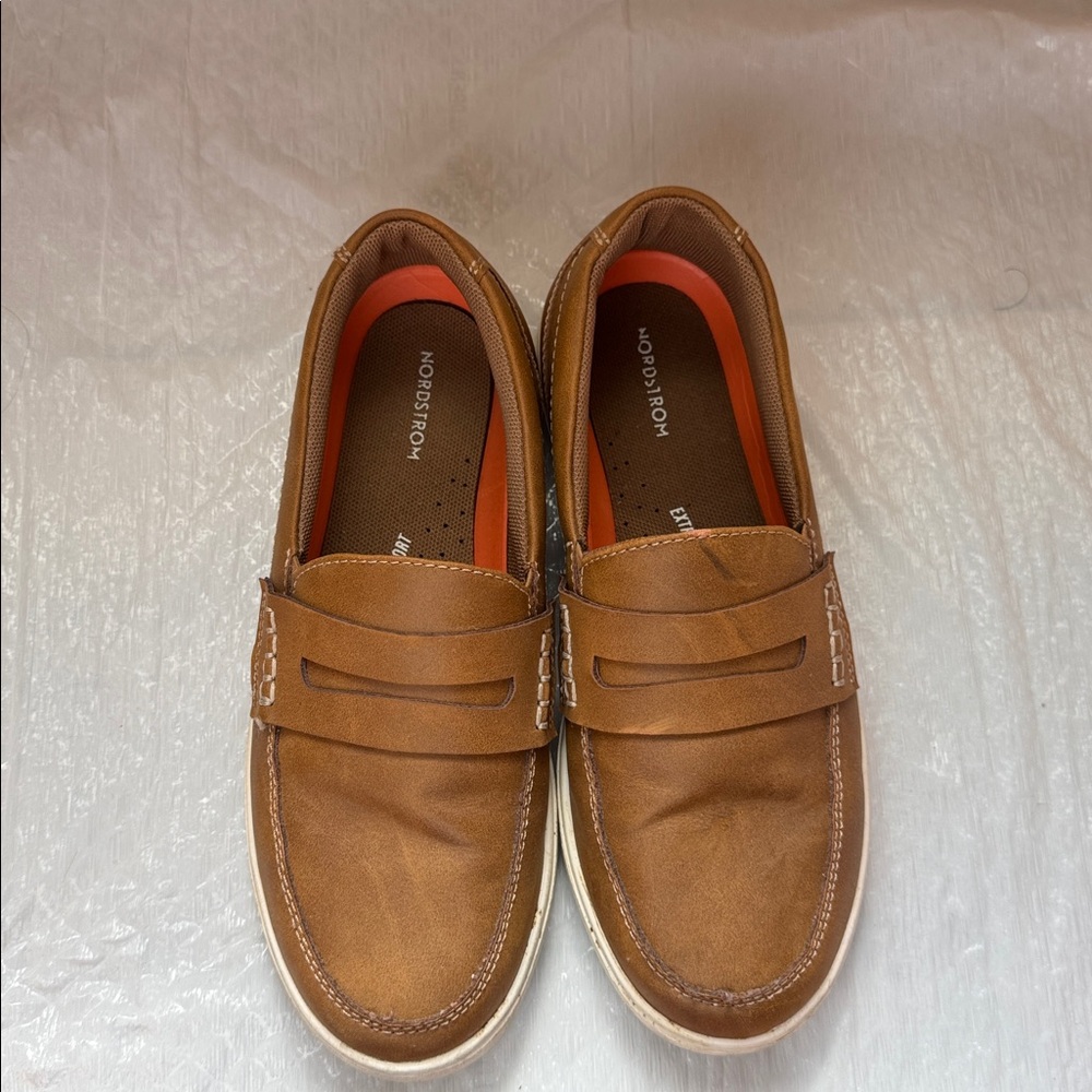 Brown Leather Loafers
